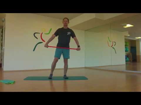 Gymnastikübungen mit Roland